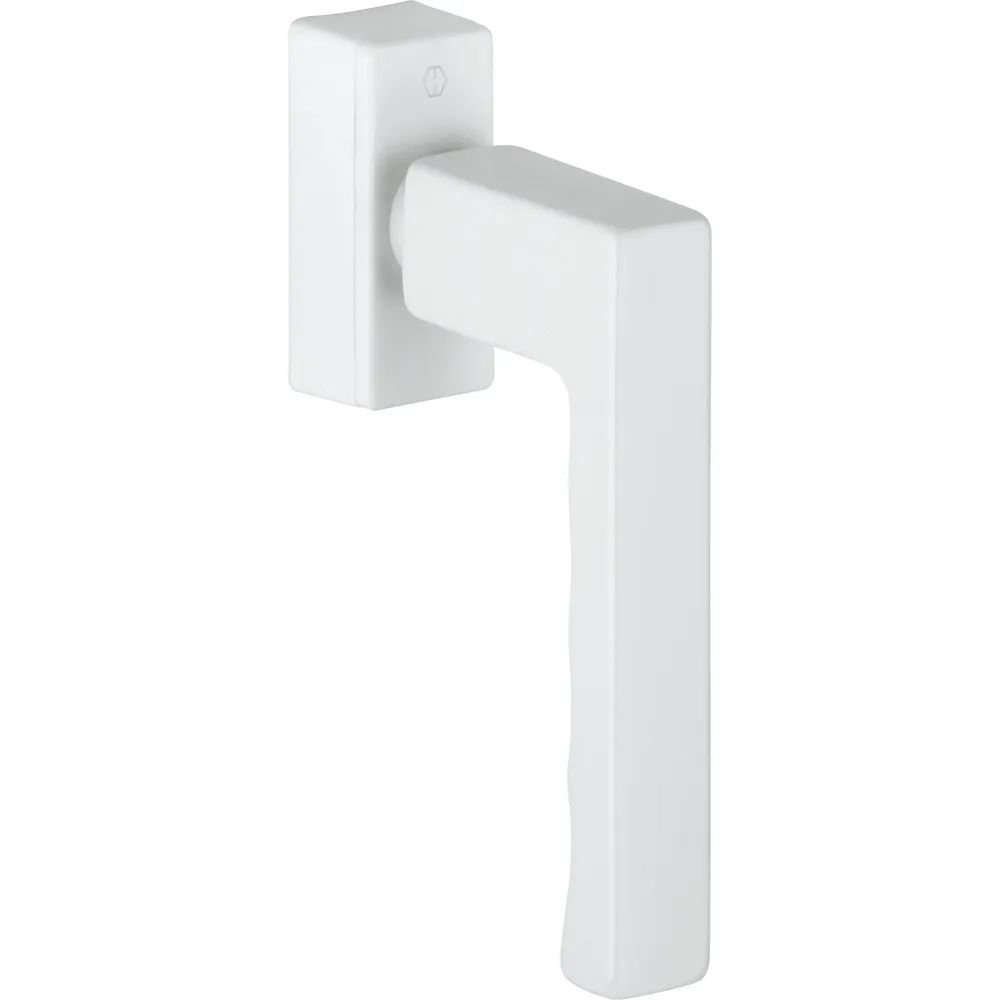 HOPPE Fenstergriff TOULON SecuForte , VK 32-42 mm, Aluminium weiß