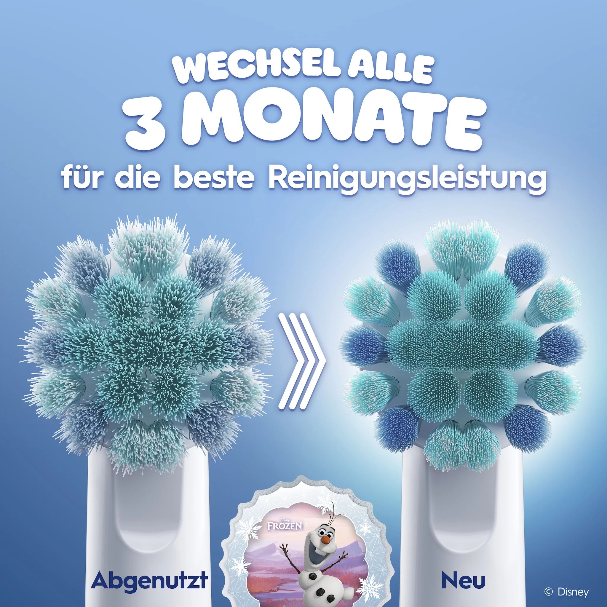 Oral-B Die Eiskönigin - Völlig Unverfroren II 4er