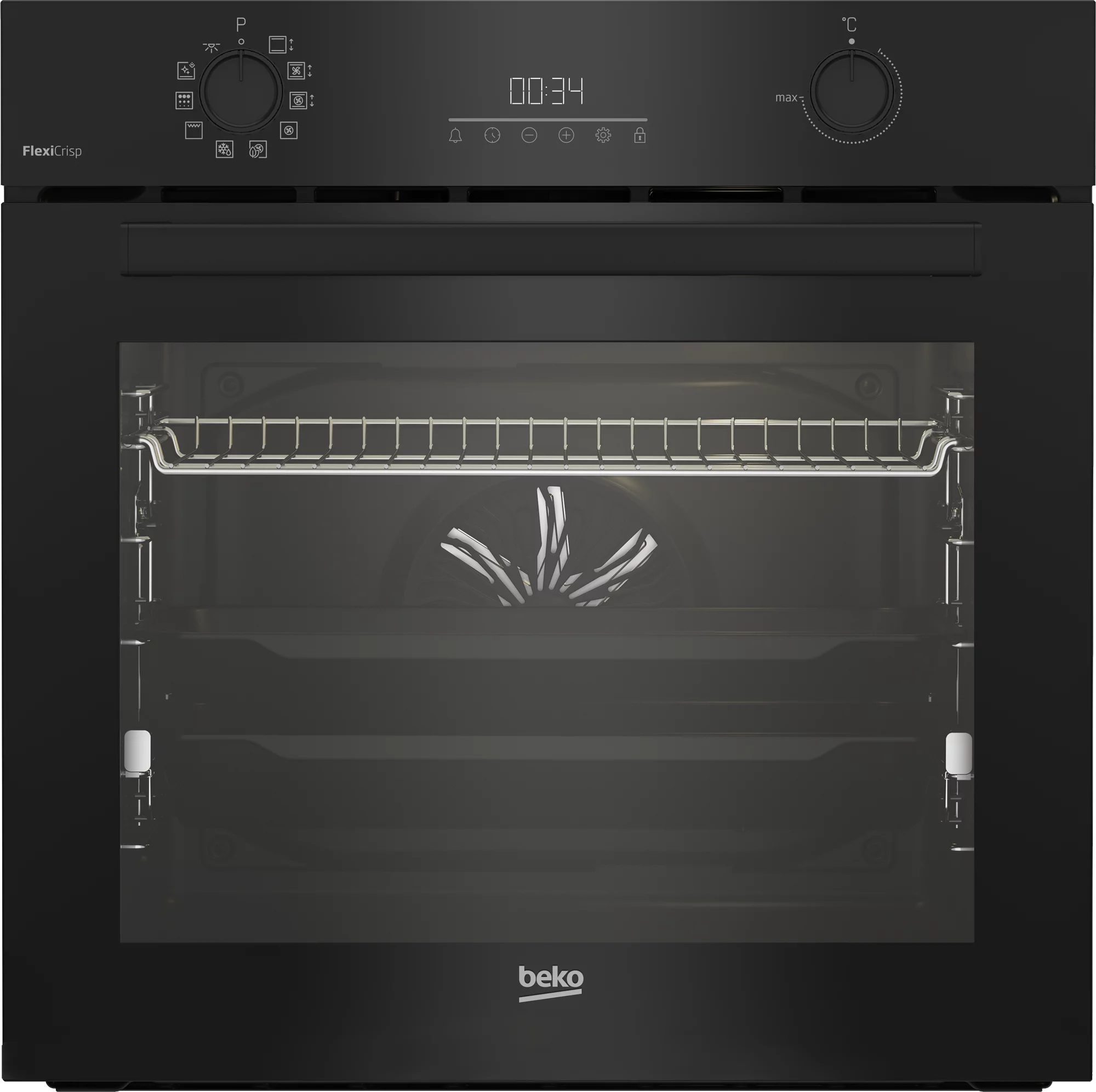 Beko BBIM17300BMPEF Multifunktionsbackofen mit Pyrolyse, Black