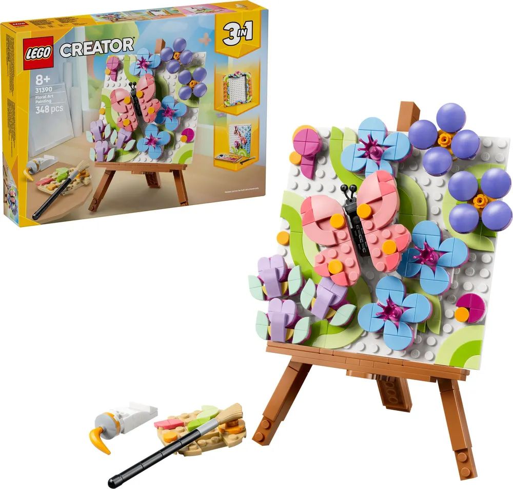 LEGO 31390 - Creator - Deko-Blumengemälde