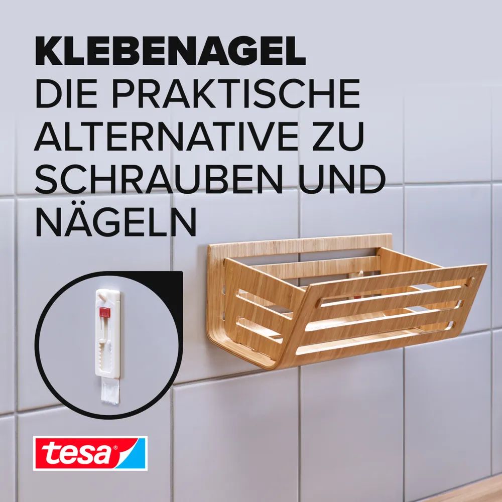 Tesa 77764 - Indoor - Universalhaken - Weiß - 3 kg - 2 Stück(e)