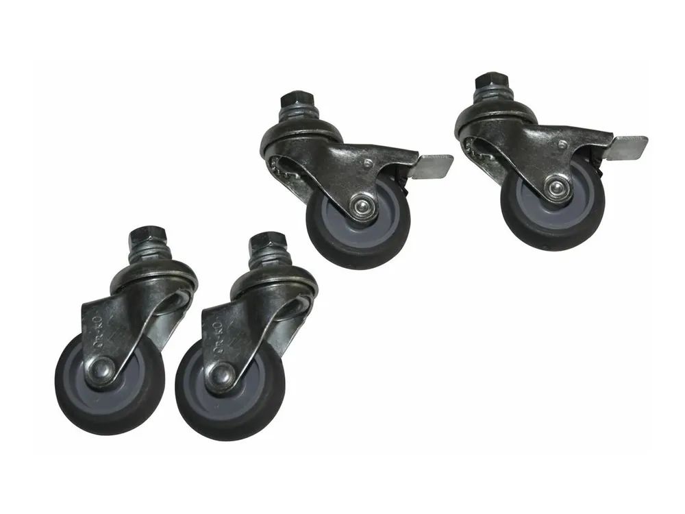 Lanview by Logon - Regalrolle - wall type, M10 pin (Packung mit 4 Stück)