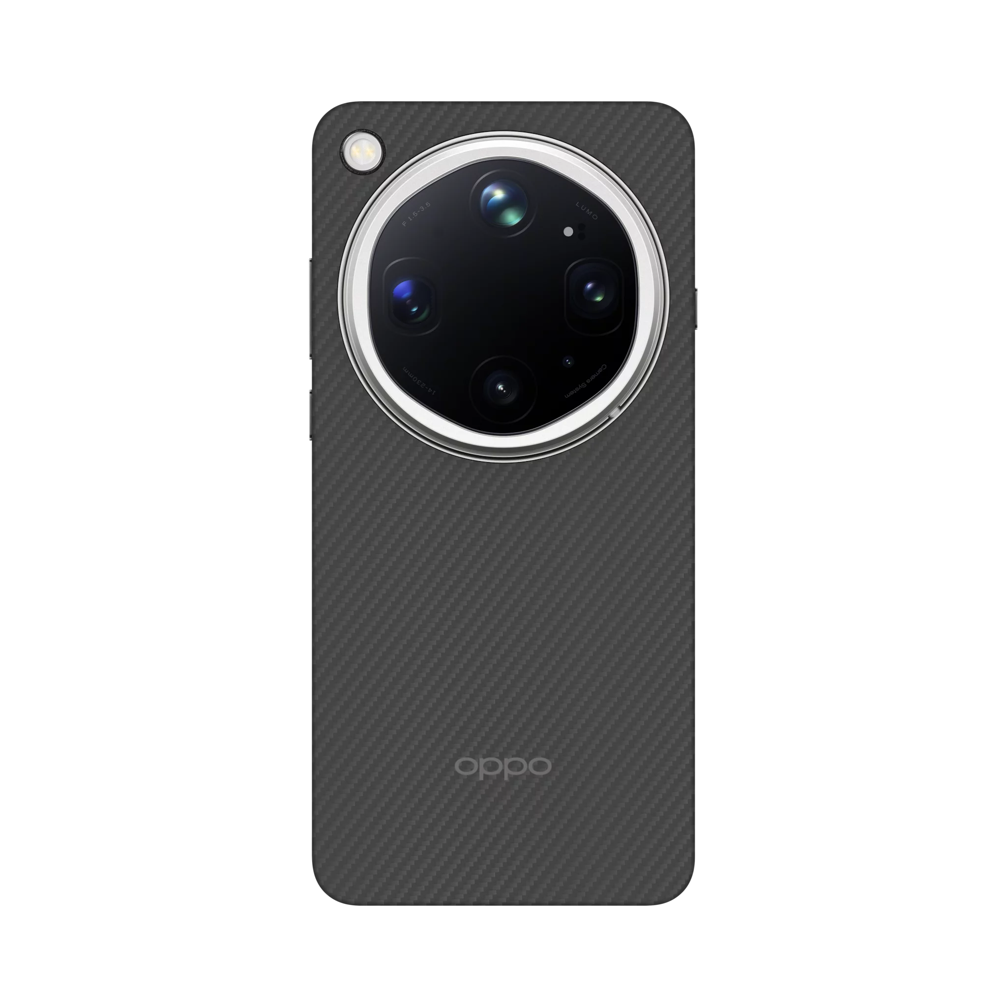OPPO Find X9 Ultra Aramd Fiber Magnetic Case, Black
