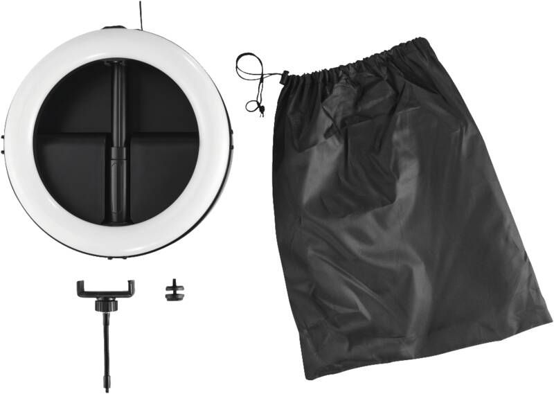 Hama Videoleuchte 4658 LED-Ringleuchte SpotLight FoldUp