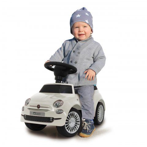Jamara Rutscher Fiat 500 weiß