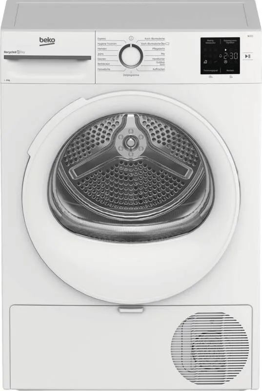 Beko BM3T3829W Wärmepumpentrockner, 1-8kg, Weiß