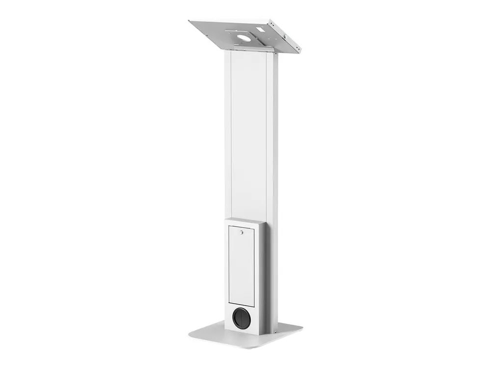 Neomounts FL15-750WH1 - Aufstellung - für Tablett - verriegelbar - weiß - Bildschirmgröße: 24.6 cm, 25.7 cm, 25.9 cm, 26.4 cm, 26.6 cm, 27.7 cm, 27.9 cm (9.7", 10.1", 10.2", 10.4", 10.5", 10.9", 11")