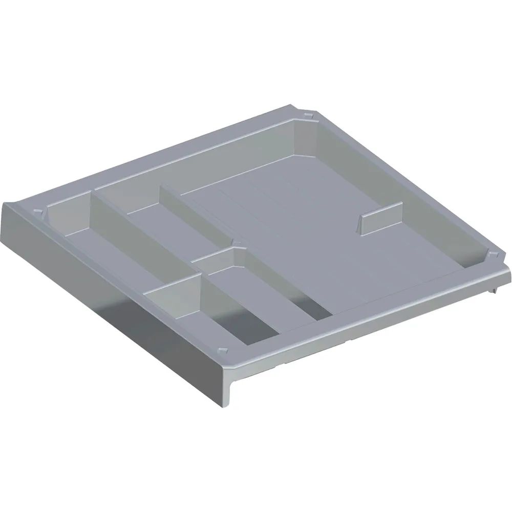 Hettich Marketing und Vertriebs Gmb & Co. KG HETTICH SmarTray Materialschale 40 mm Kunststoff Alu-Optik