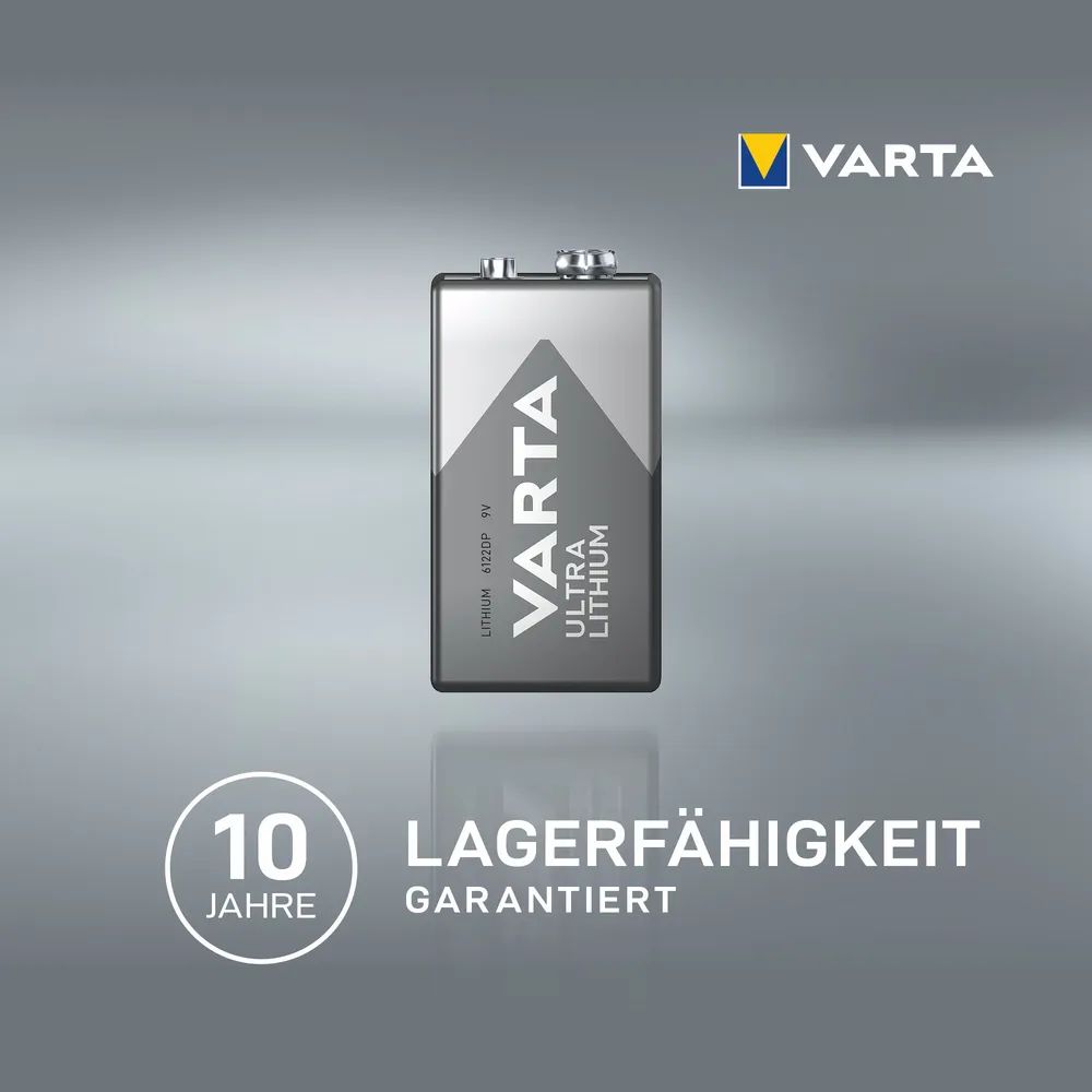 VARTA ULTRA LITHIUM 9V Blister 1