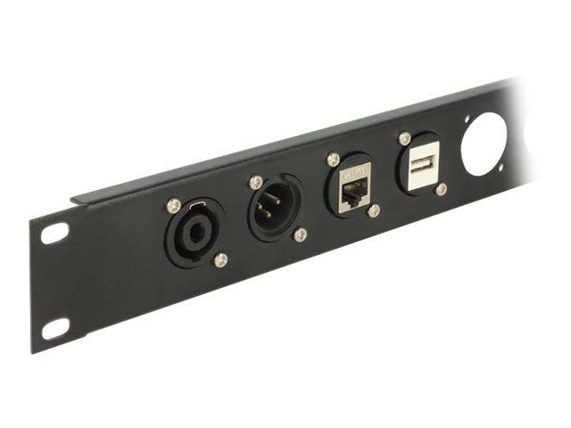 Delock Keystone Mounting 1 Port for D-type - Ausgang