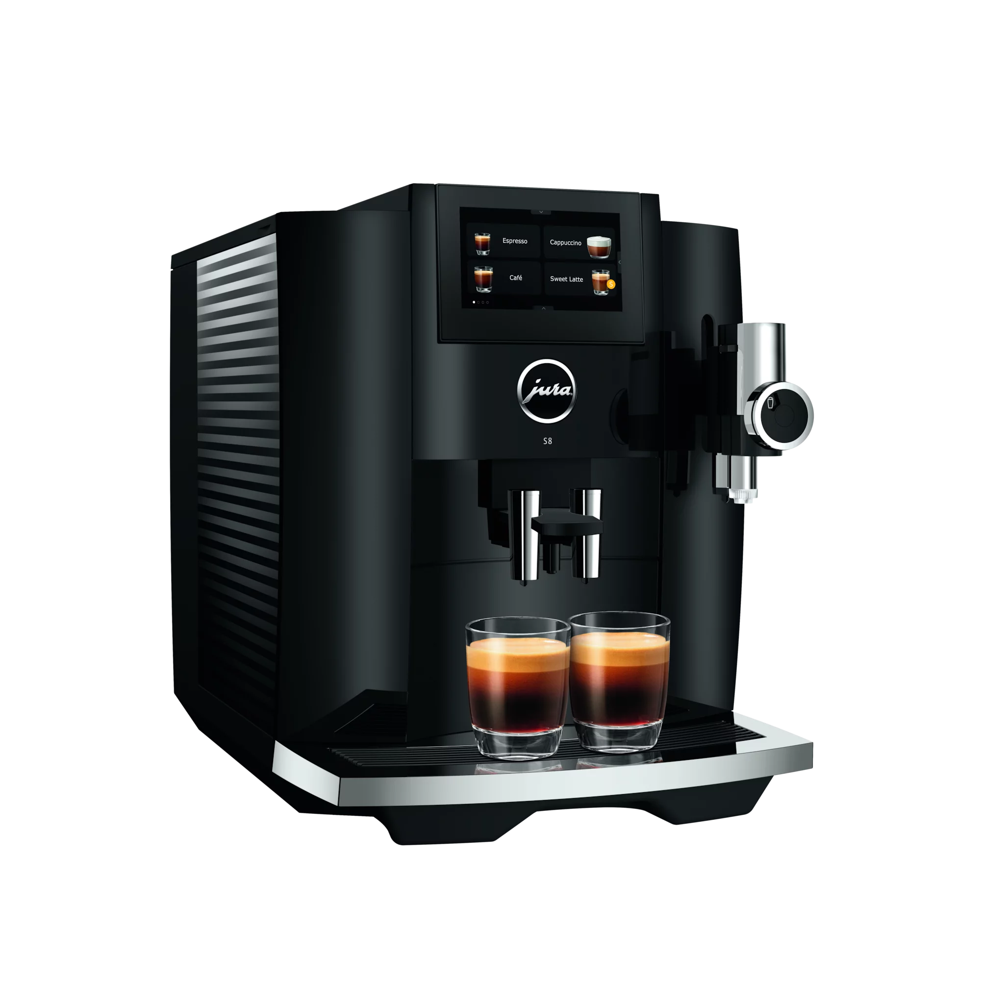 Jura S8 (EB), Piano Black