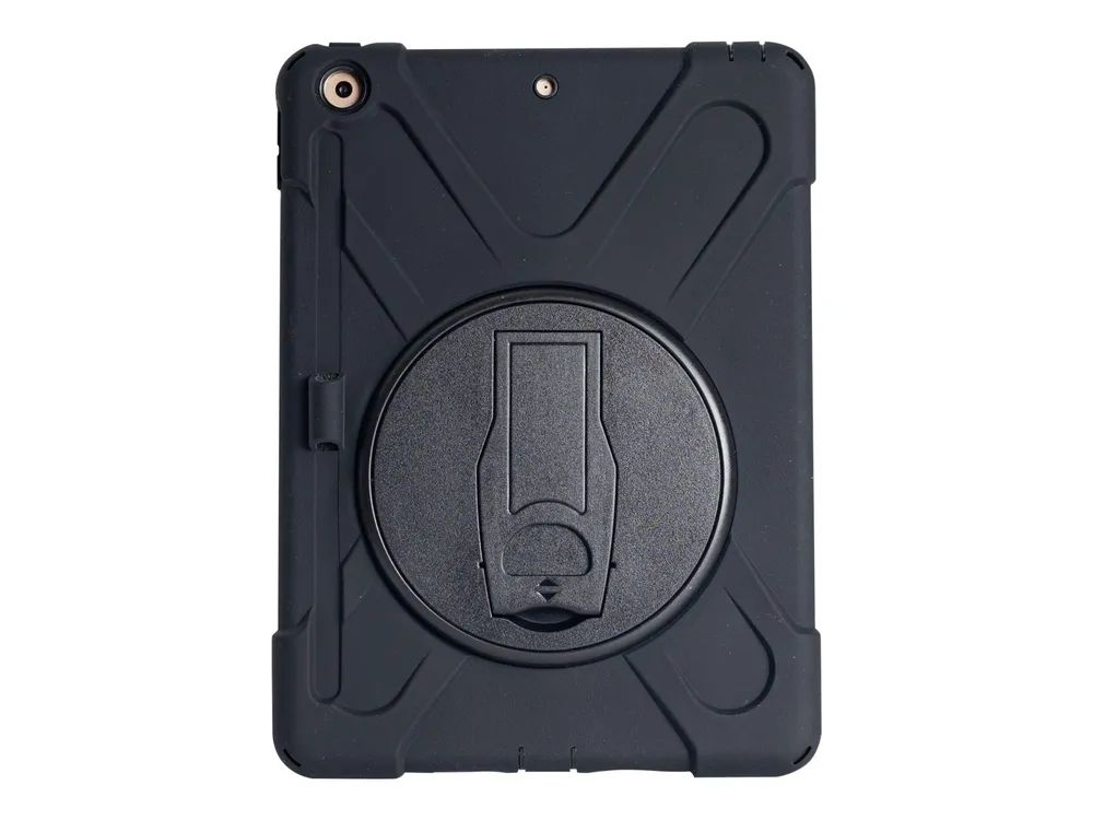 techair classic pro - Schutzhülle für Tablet - widerstandsfähig - Silikon, Polycarbonat - Schwarz - 10.2" - für Apple 10.2-inch iPad (7. Generation, 8. Generation, 9. Generation)