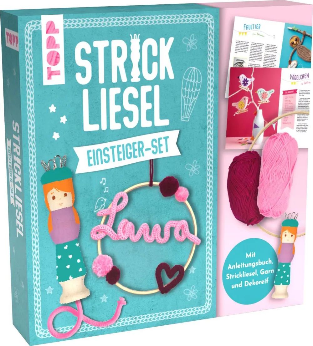 frechverlag GmbH Erste Strickliesel-Bastelset