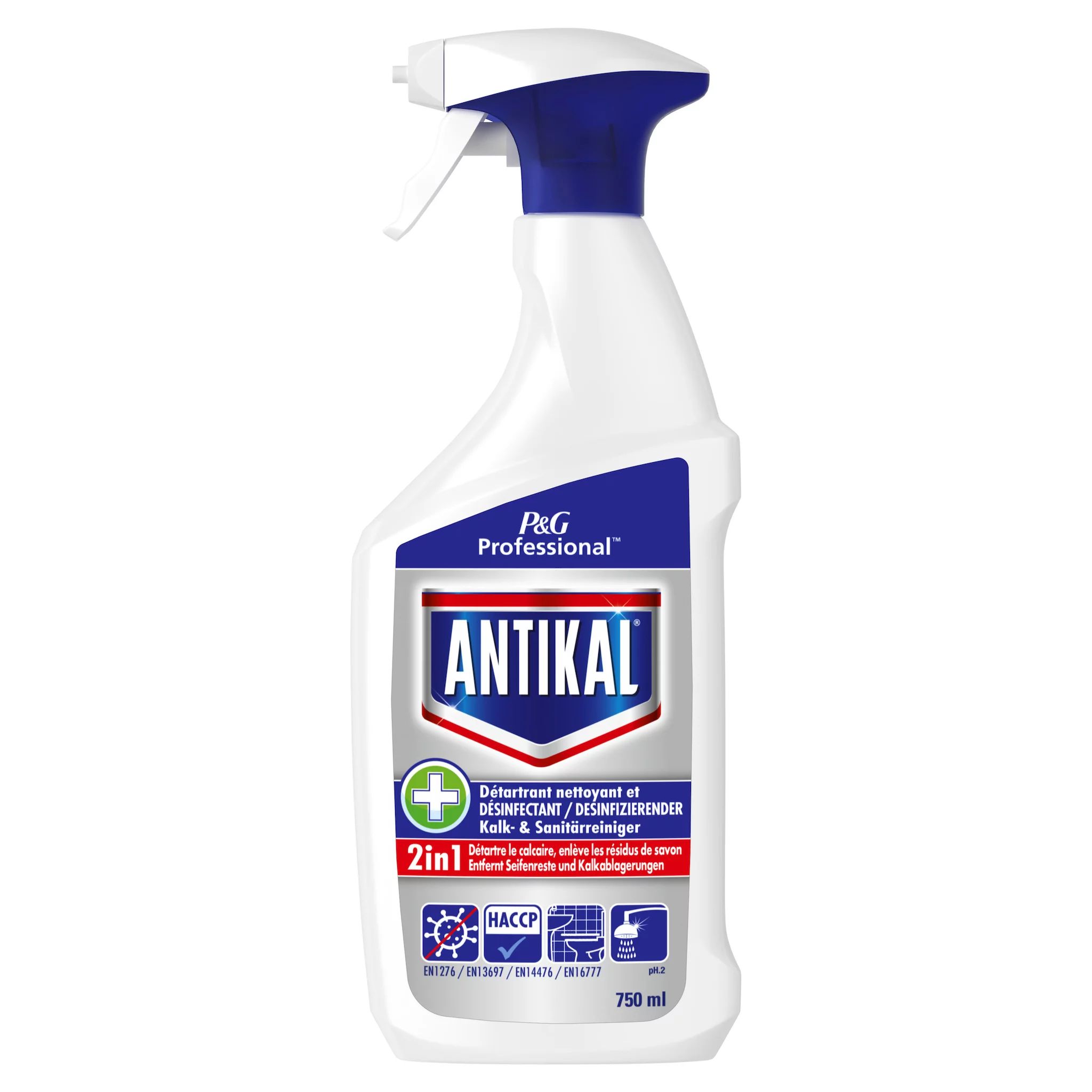 Antikal Professional Desinfizierender Kalk- & Sanitärreiniger