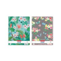 Herlitz Spiralblock A4 Ladylike 80 Blatt l/R 2 Motive sortiert - Abbildung - Gemischte Farben - A4 - 80 Blätter - 70 g/m² - Universal