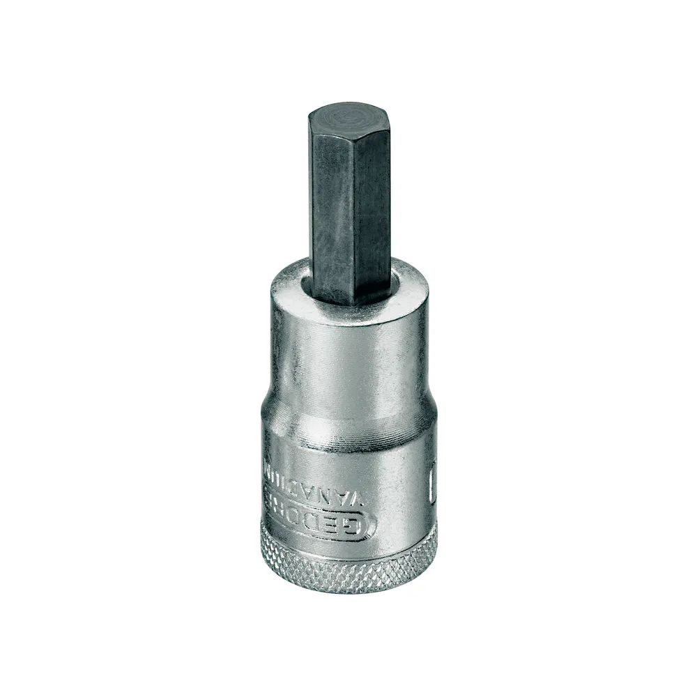 GEDORE Schraubendreher-Einsatz IN19 DIN7422 1/2vierkant 9.0 mm Innensechskant