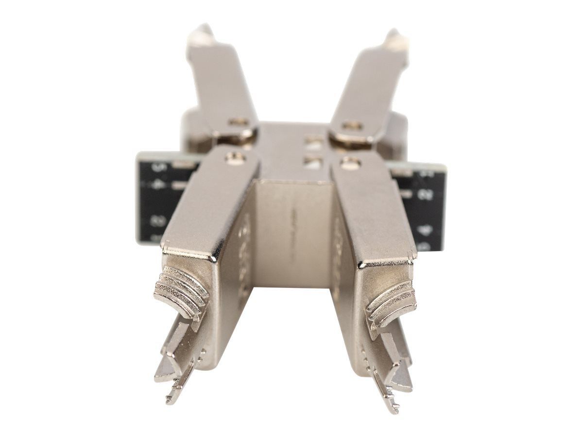 DIGITUS CAT 6A CAT-Verbinder (Kupplung für Feldanwendungen), 500 MHz
