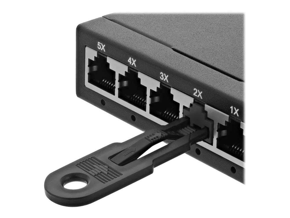 InLine RJ45 Portblocker - 20 Blocker Nachfüllpack - schwarz