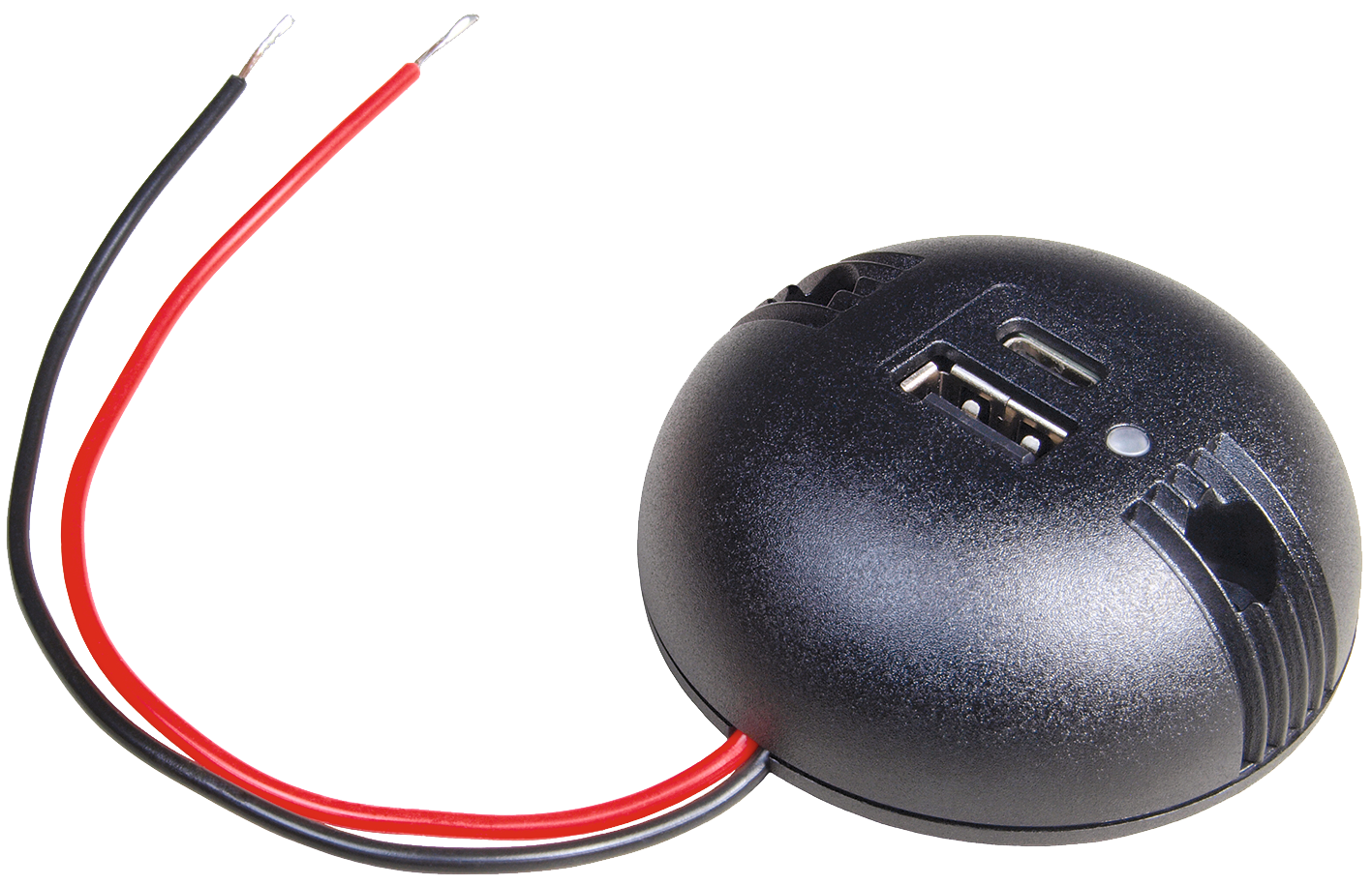 FAWO Aufbau-Powersteckdose rund mit USB-C/A
