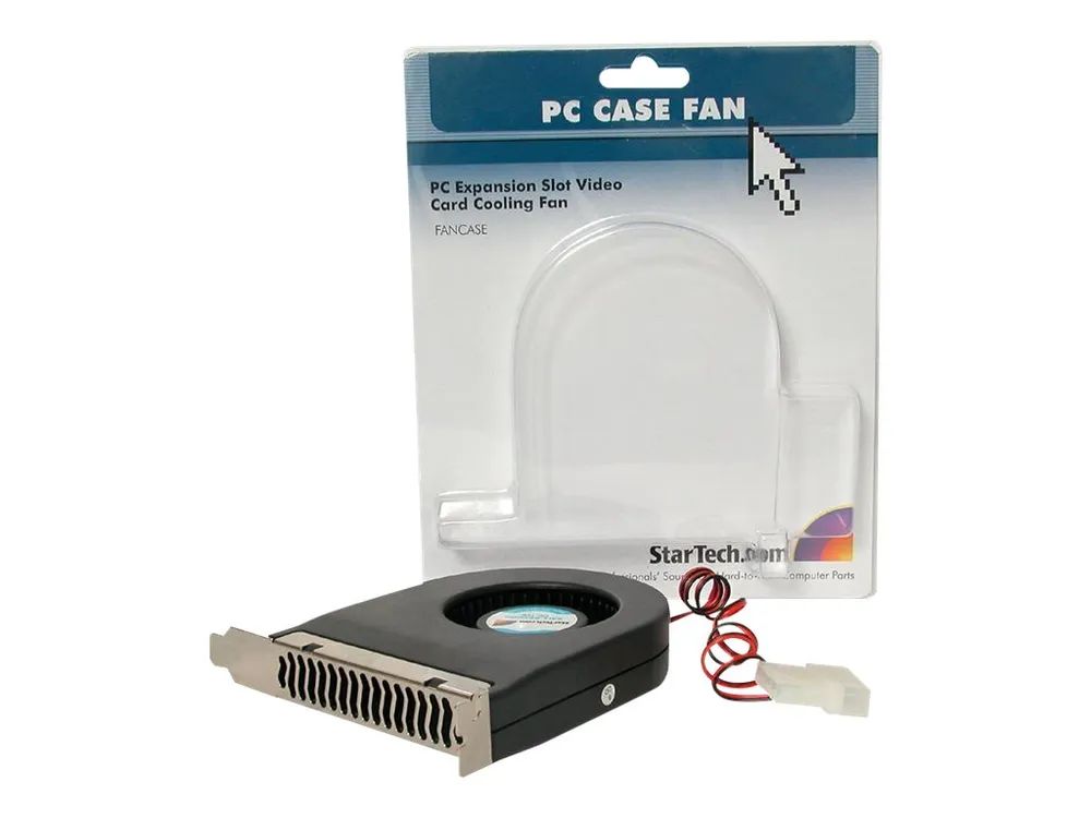 StarTech.com Interner Slotblech Gehäuselüfter mit 4-Pin LP4-Molex