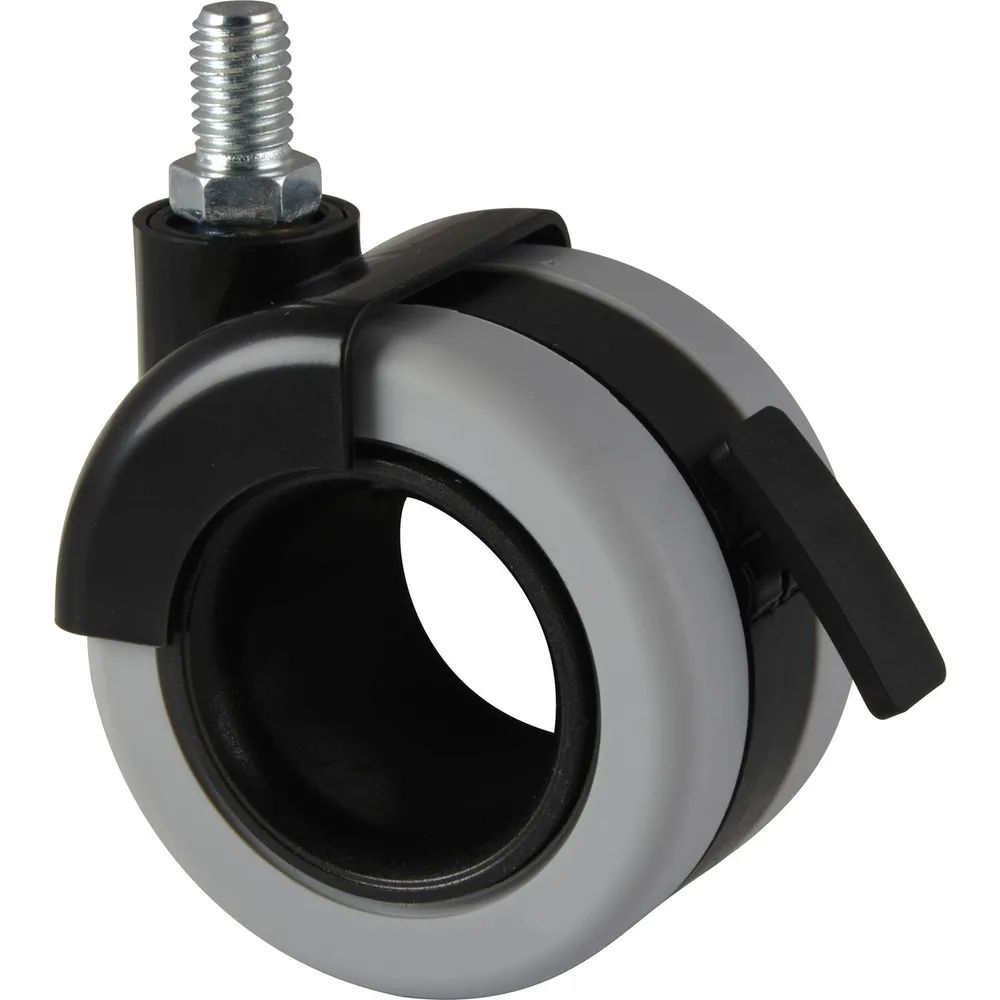 Ogtm s.r.l. oficine meccaniche Doppel-Lenkrolle Rotola Office Feststeller 50 kg Gewindestift