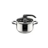 Lagostina 8900524552 - 5 l - Edelstahl - 22 cm - Silikon - Schwarz - 4 Person(en)