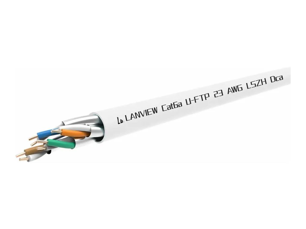 Lanview LVN122432 - 305 m - Cat6a - U/FTP (STP) - Weiß