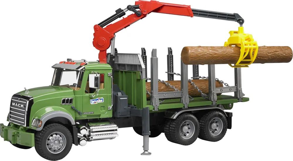 Bruder MACK Granite Halfpipe dump truck - 3 Jahr(e) - ABS Synthetik - Schwarz - Blau