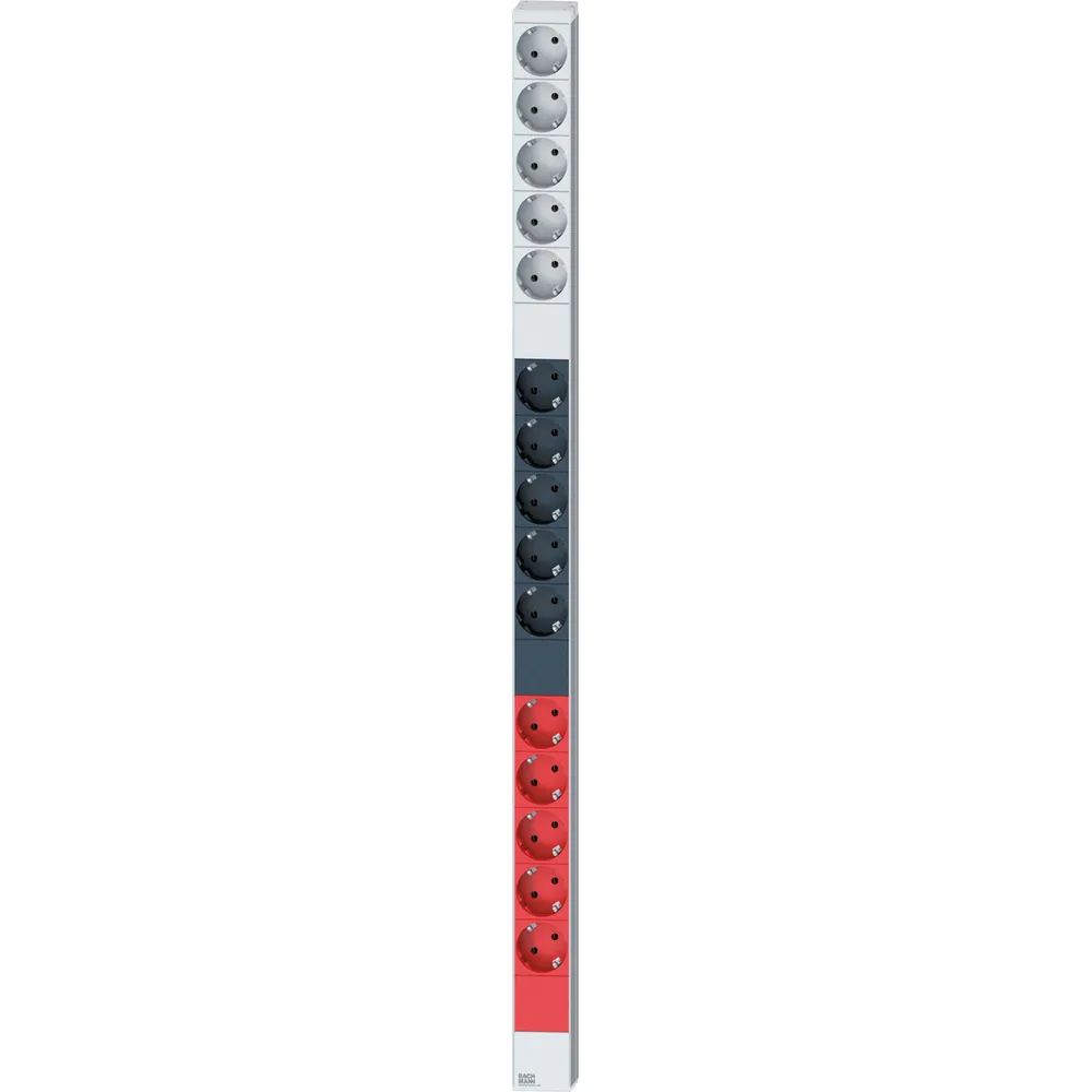 Bachmann IT PDU Basic - Steckdosenleiste (Rack - einbaufähig)