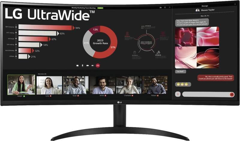 LG MSD 34WR50QK-B.AEU 34IN 86.42CM
