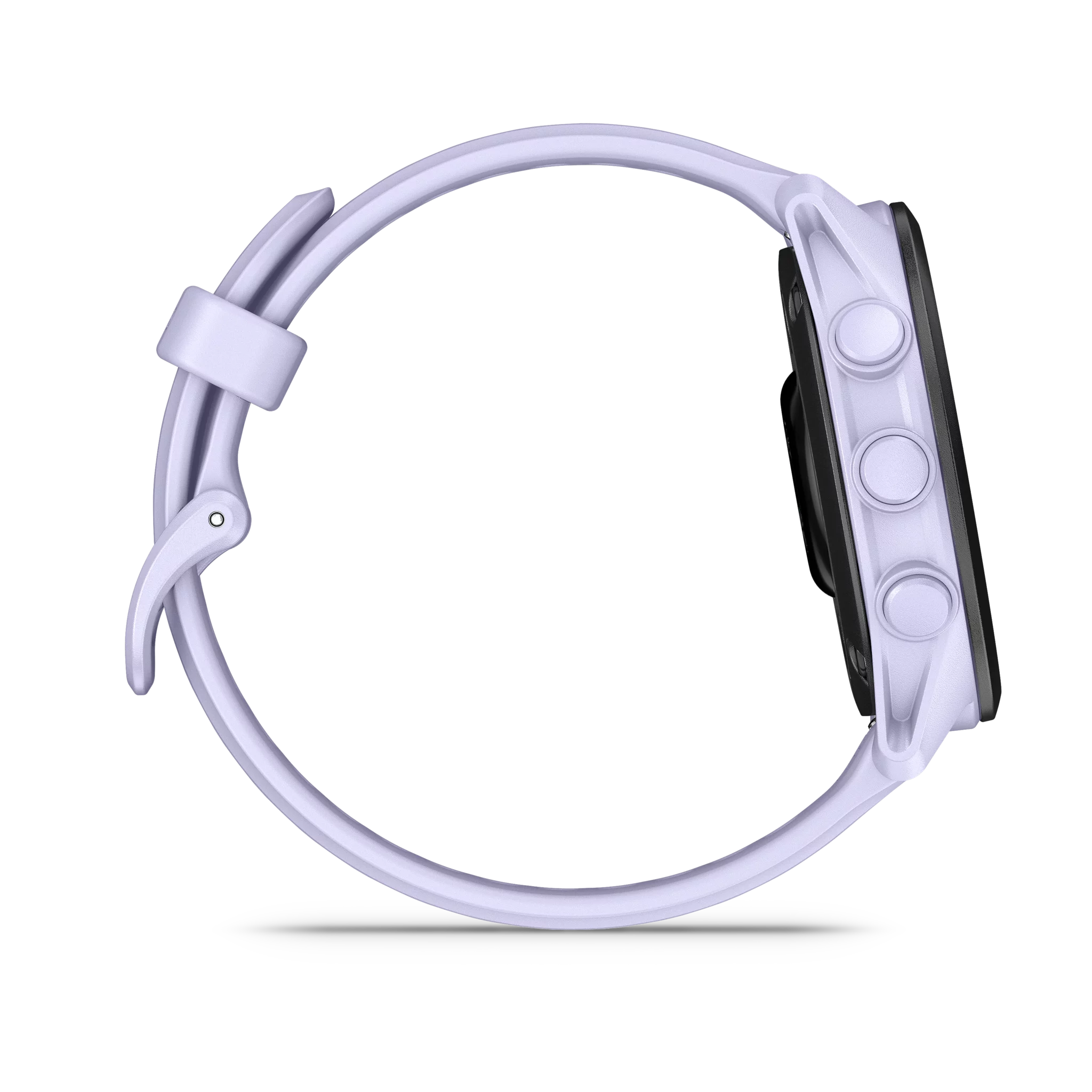 Garmin Forerunner 70 Cool Lavender/Schwarz mit Schnellwechsel-Silikon-Armband