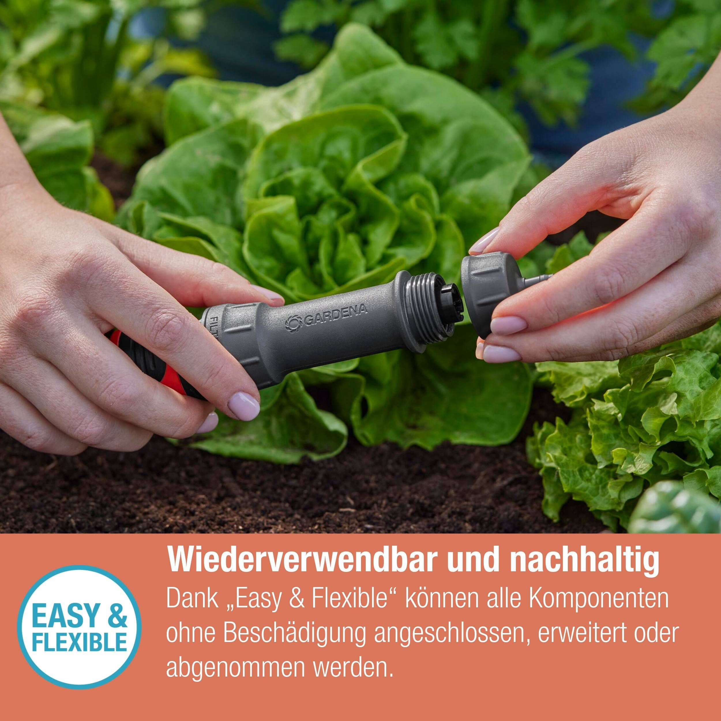 Gardena Micro-Drip-System Hahnanschluss 4,6 mm (3/16") - G 3/4"