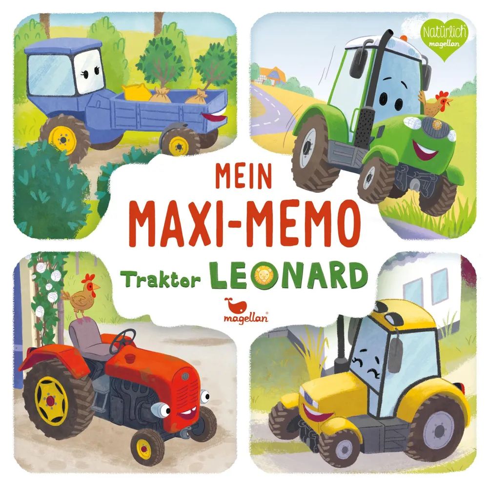 Magellan GmbH & Co.KG Mein Maxi-Memo - Traktor Leonard