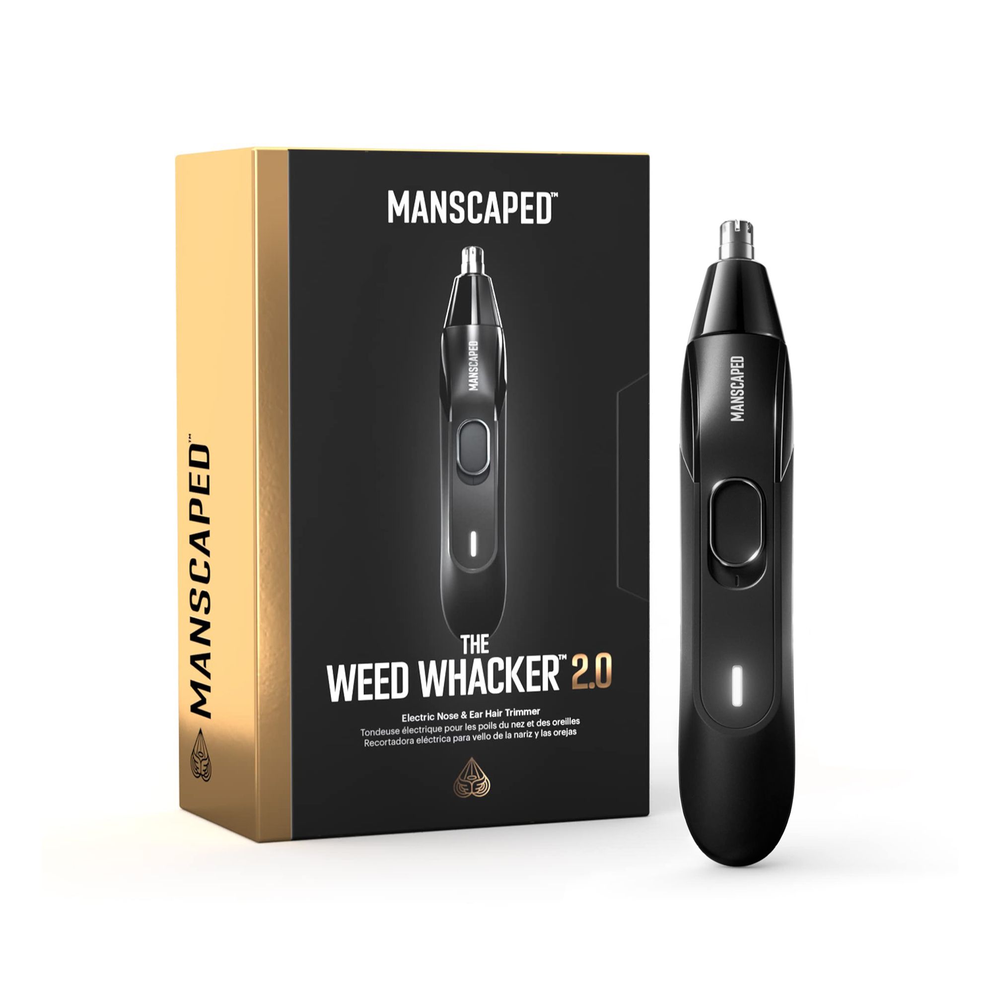 Manscaped Weed Wacker 2.0 Ohr- Nasenhaartrimmer Schwarz
