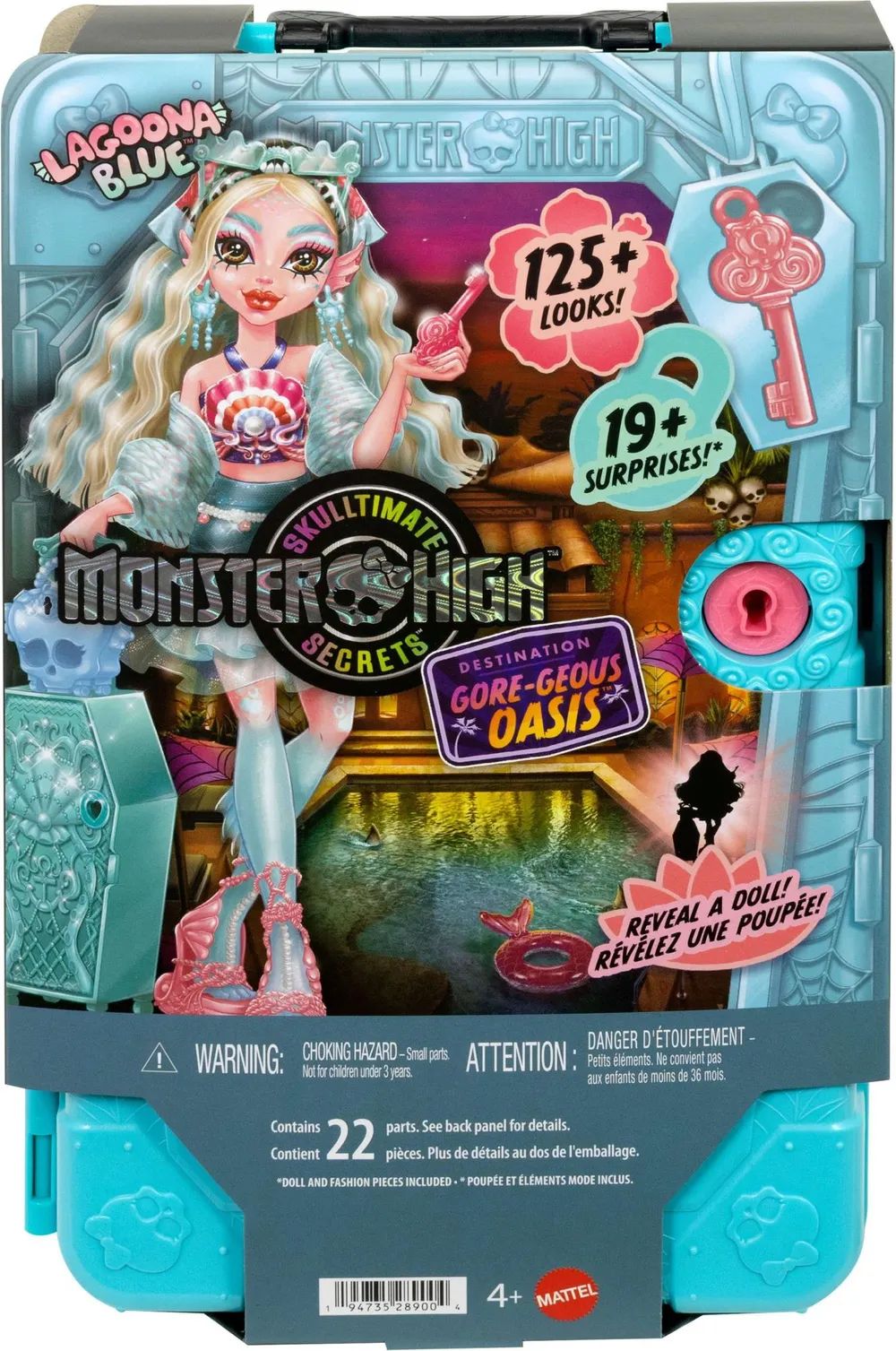 Mattel GmbH MH Verborgene Schätze Oase Lagoona
