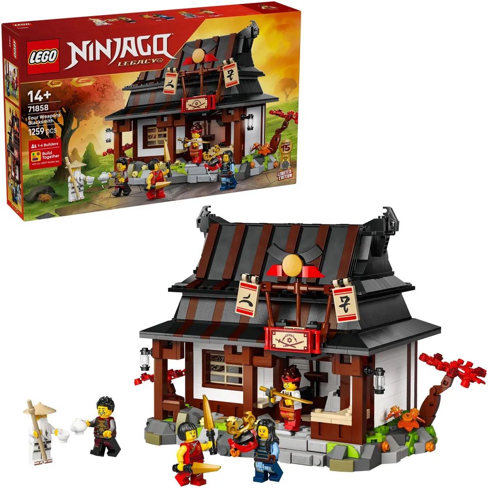 LEGO 71858 Ninjago 15-jaehriges Jubiläum der Vier-Waffen-Schmied