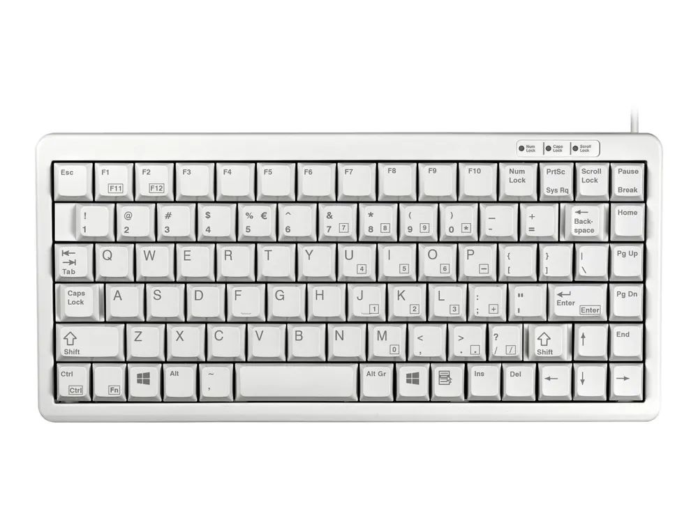 Cherry Compact-Keyboard G84-4100 - Tastatur