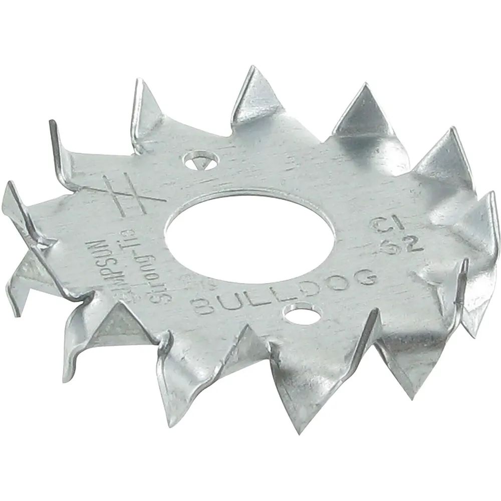 SIMPSON Bulldog C1-75 D 75/26 feuerverzinkt zweiseitiger Scheibendübel mit Zähne