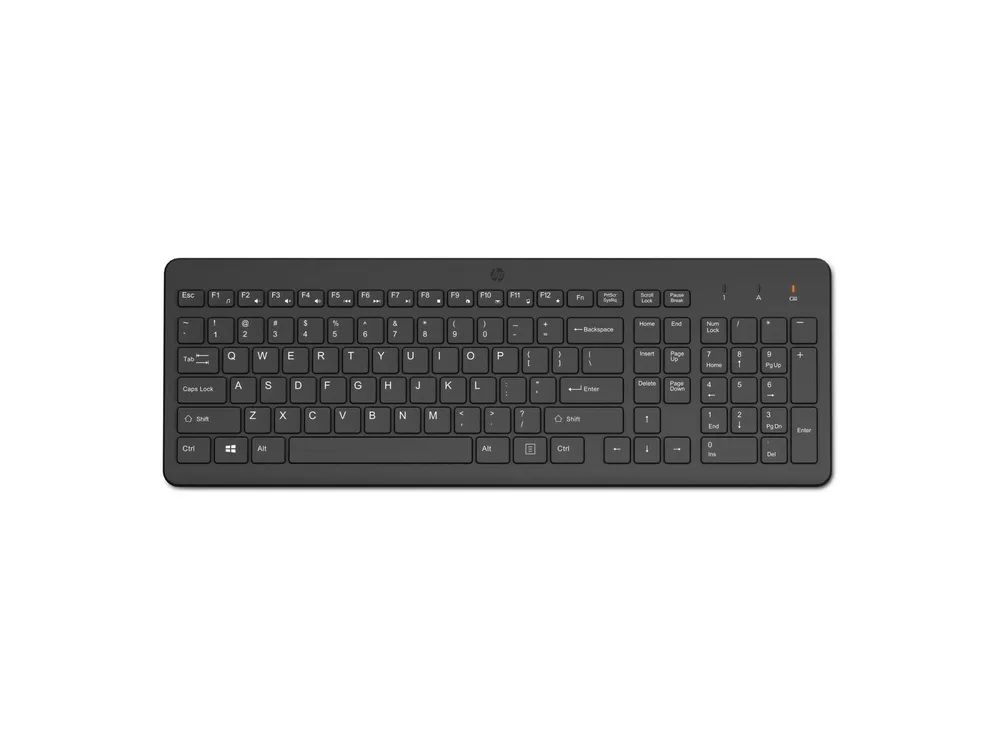HP 220 - Tastatur - kabellos - 2.4 GHz - QWERTY