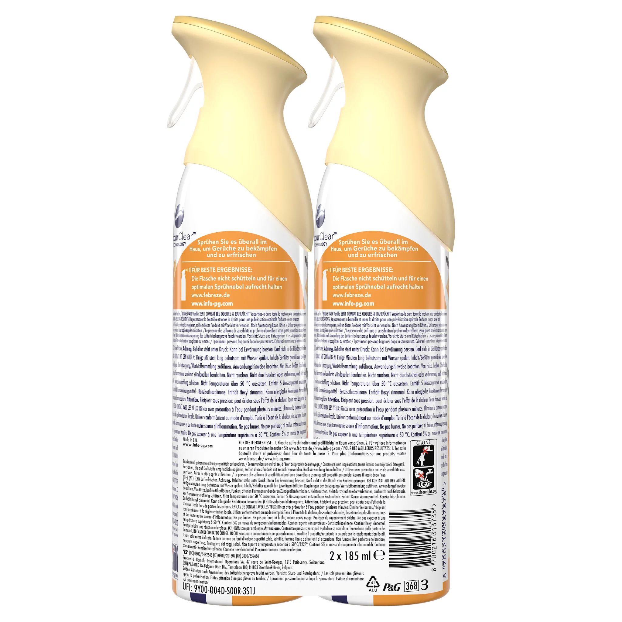 Febreze Lufterfrischer Spray Vanille, 370ml