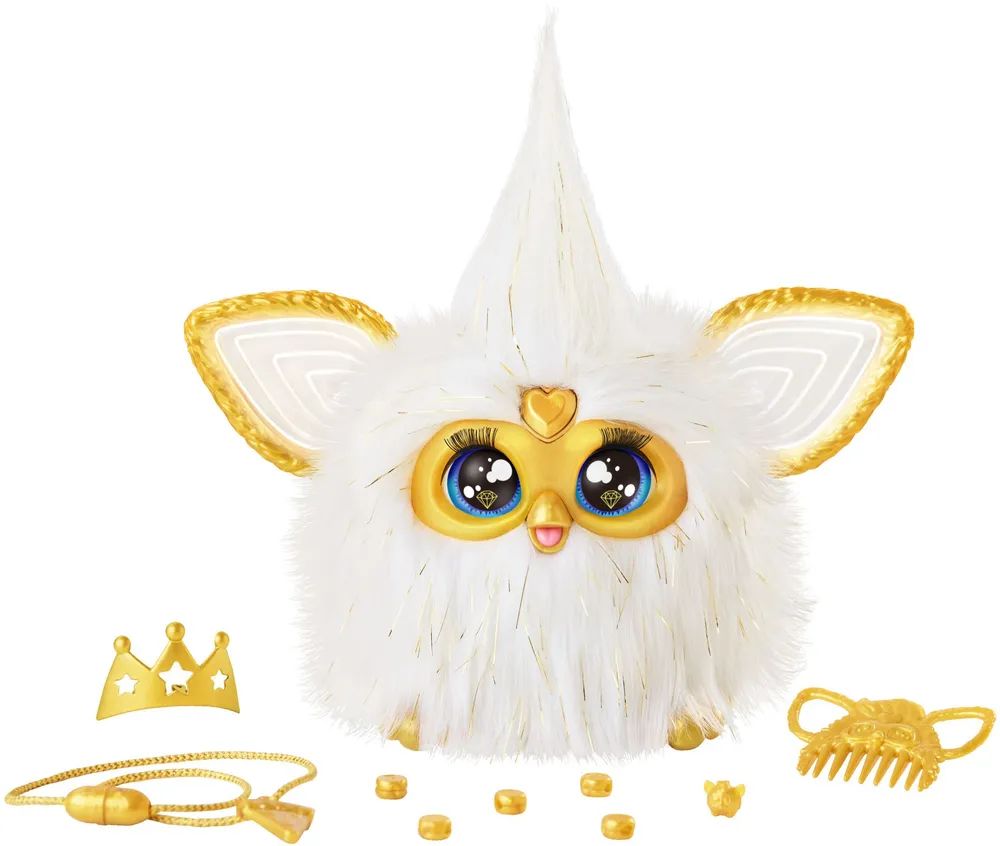 Hasbro European Trading B.V. Furby Gold Glam Interaktives Spielzeug