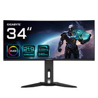Gigabyte MO34WQC2 - OLED-Monitor - gebogen - 86.4 cm (34")