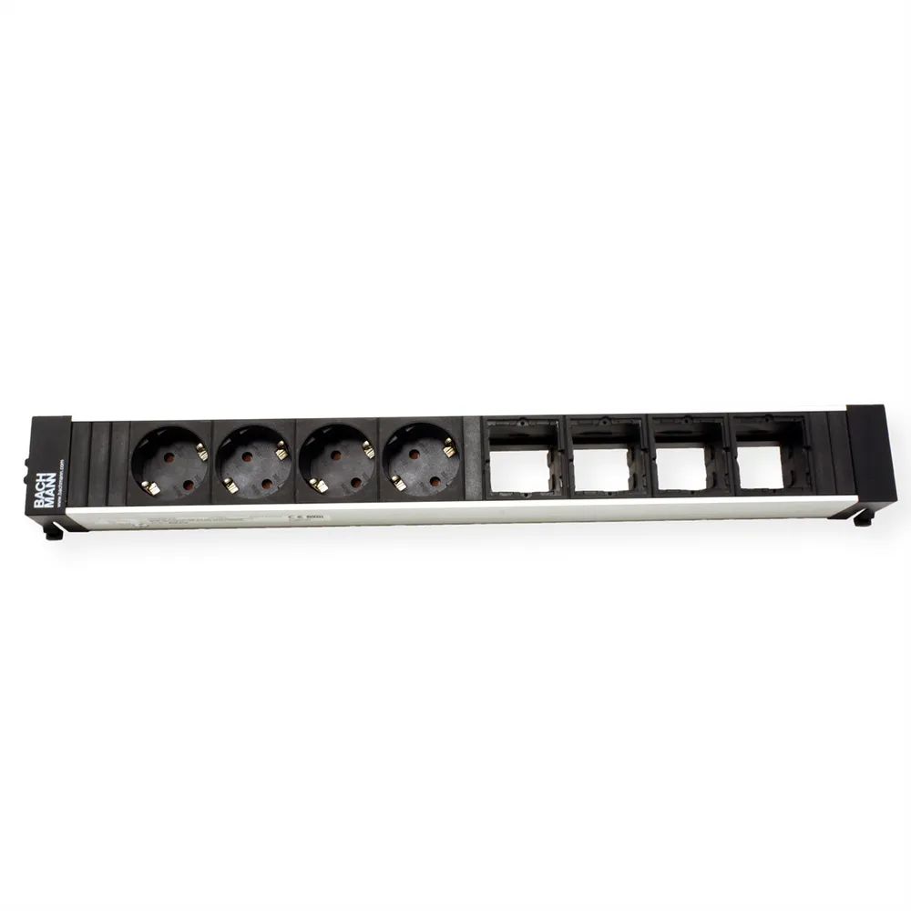 BACHMANN CONFERENCE TOP FRAME X-Large Einsatz 4x Schutzkontakt 4x ABD