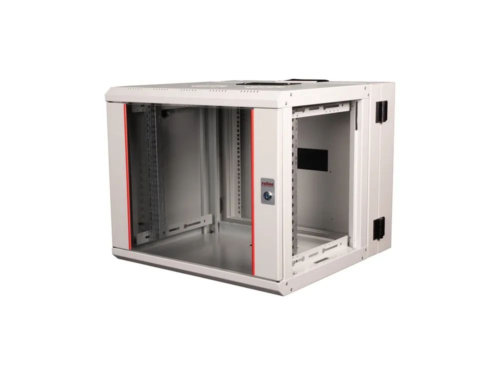 ROLINE Pro - Schrank Netzwerkschrank - 2-teilige drehbare, 600 x 600 mm (B x T)