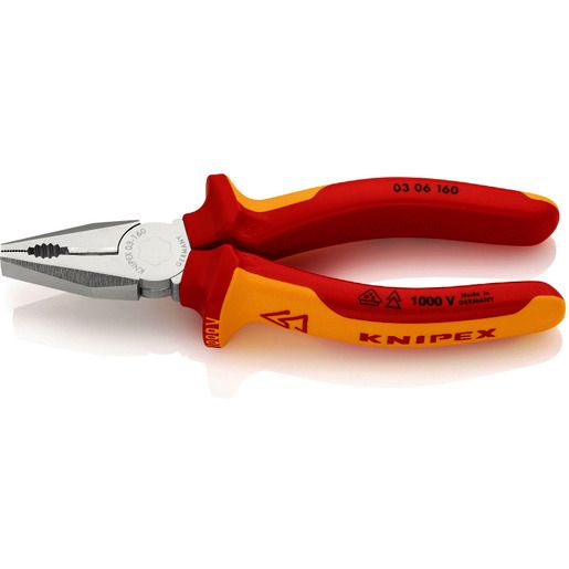 Knipex 2-K VDE 160 MM / KNIPEX KOMBIZANGE 03 06 160