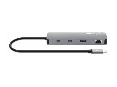 Manhattan Dockingstation - USB-C 3.2 Gen 1