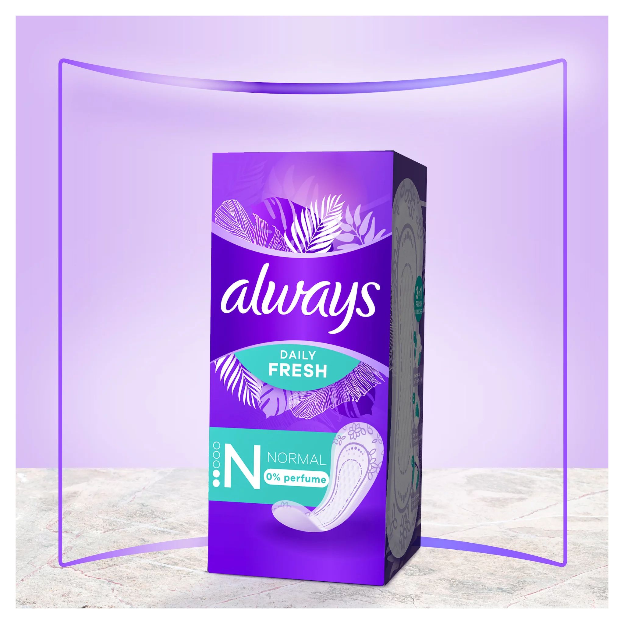 always Daily Fresh Normal ohne Duft BigPack,56Stk.