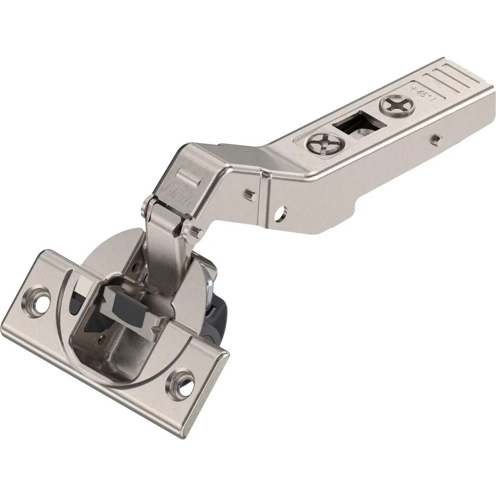 BLUM CLIP top BLUMOTION Winkelscharnier 45° I, halbaufschlagend, Schrauben