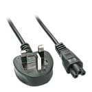 Lindy Stromkabel - IEC 60320 C5 zu BS 1363 (M)