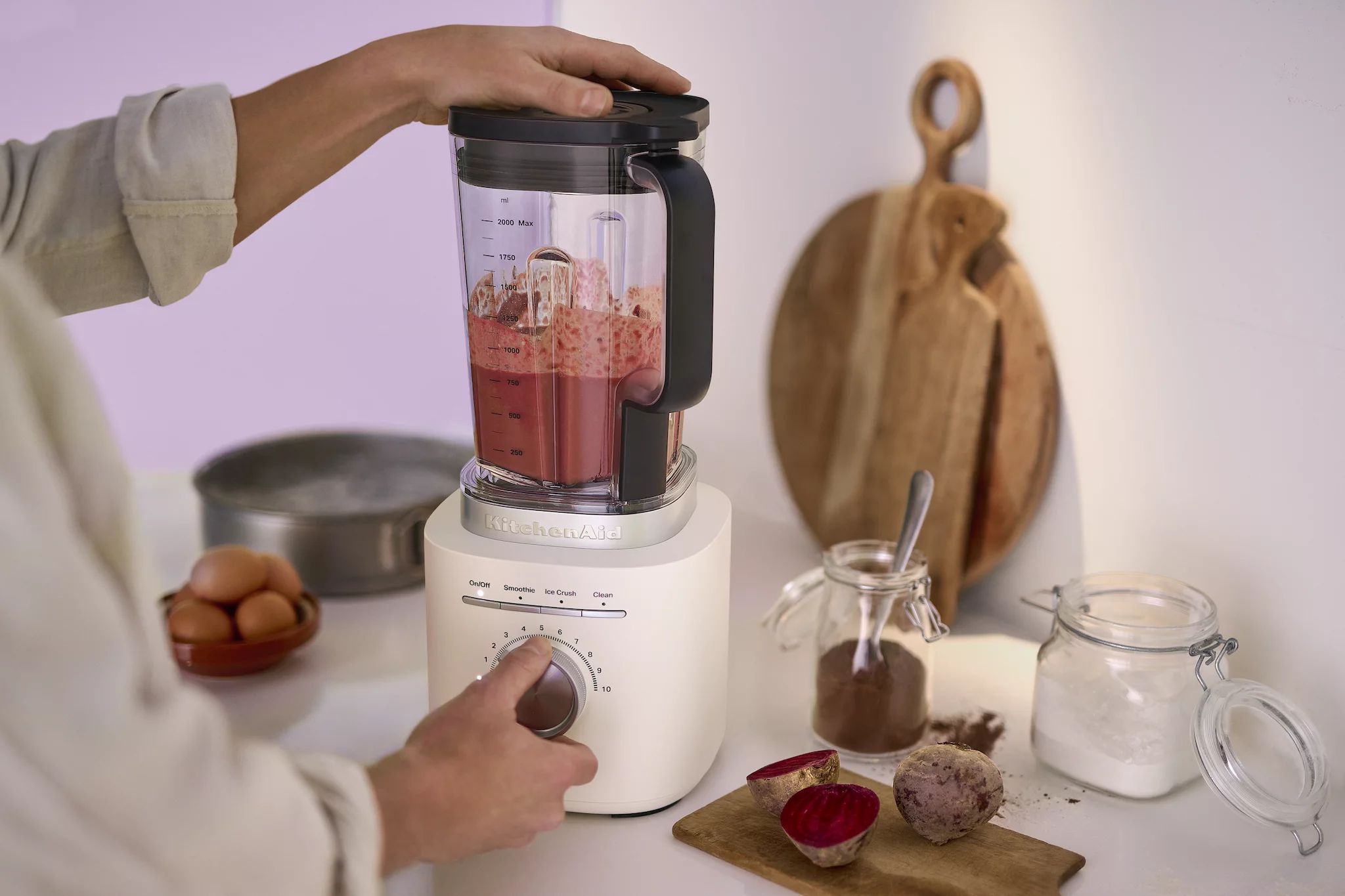 KitchenAid 1,85 L Pure Power - Porcelain White